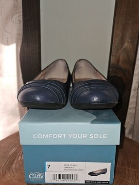 Cliffs by White Mountain Clara Ballet Flat (Style C28626-477) with Box